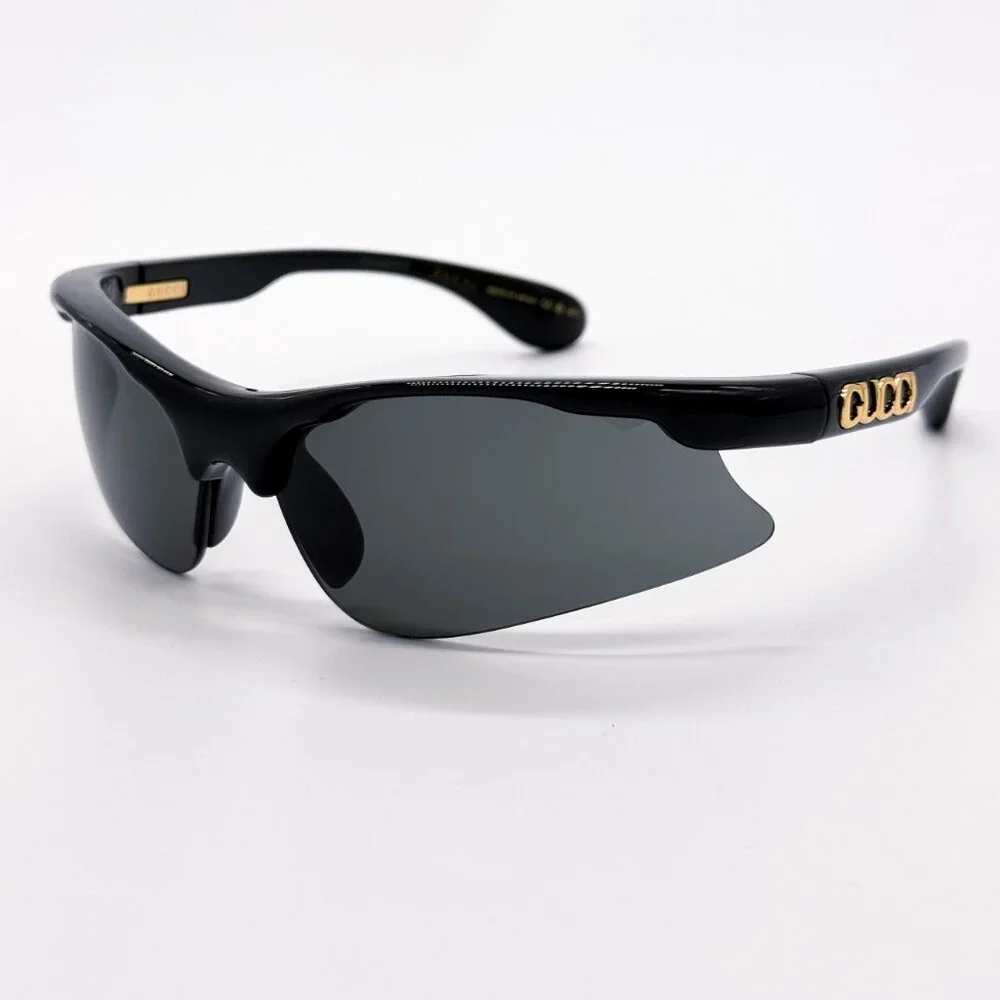 NEW GUCCI GG1774S 006 BLACK GREY MASK UNISEX SUNGLASSES GUCCI